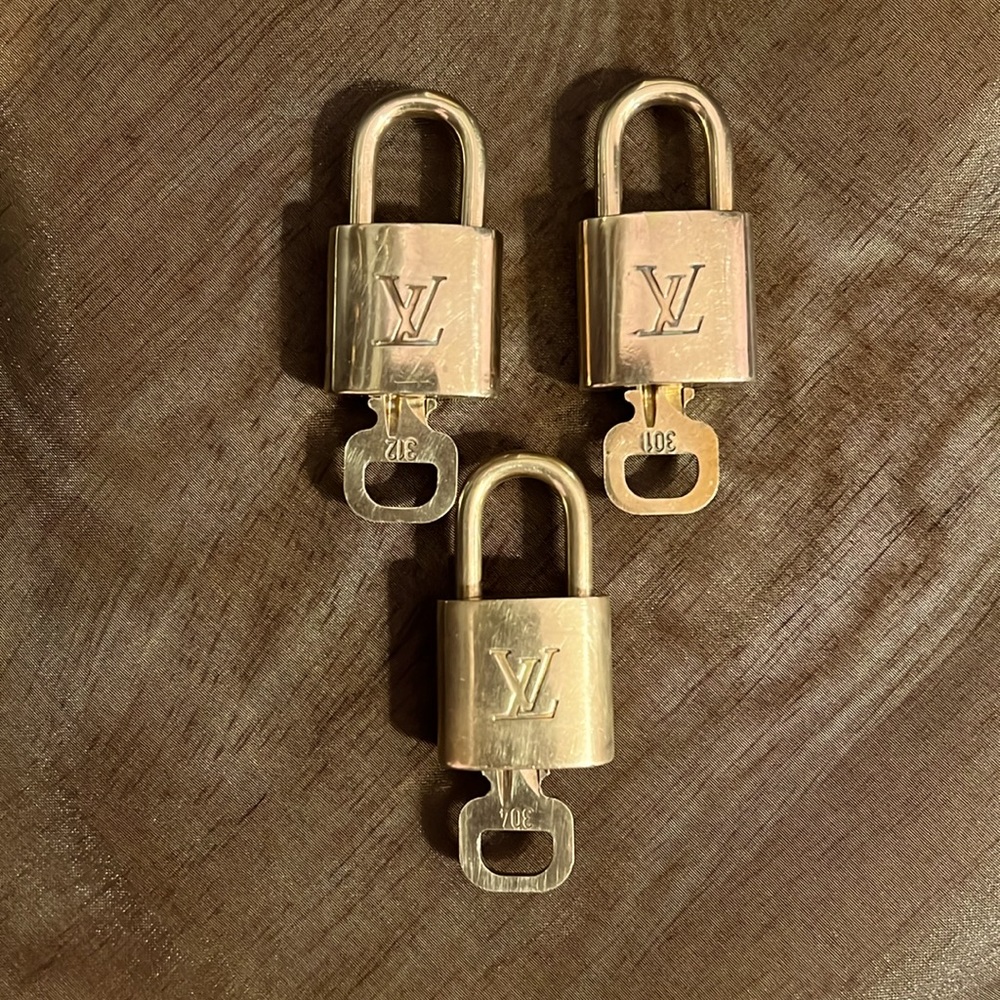 Authentic Louis Vuitton Lock and Key #304 #312 #301. One lock per purchase